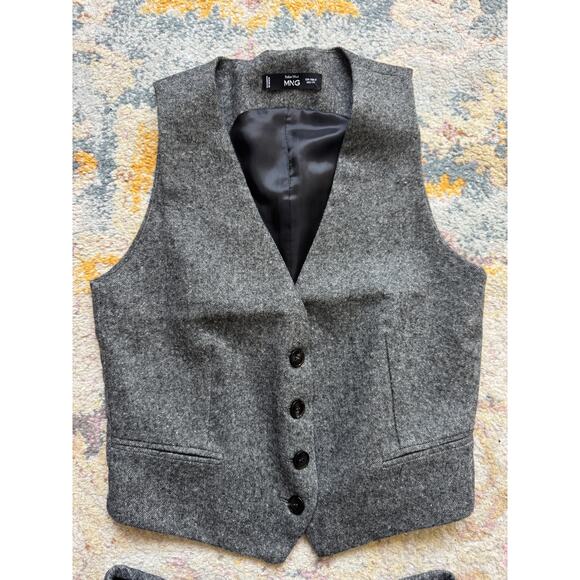 Mango Marbled Wool Suit SET - Picture 14 of 16